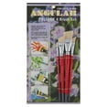 thumbnail image 2 of Juego de 4 pinceles angulares para acuarela Creative Mark 800AF Foliage, 2 of 5