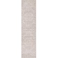 thumbnail image 2 of Unique Loom 3127130 2 ft. 7 in. x 10 ft. Paris Willow Runner Rug, Gray, 2 of 5