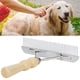 thumbnail image 4 of Peine de masaje para el cuidado de mascotas, herramienta de limpieza con mango de madera para gatos y perros, 4 of 7