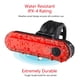 thumbnail image 2 of Luz trasera de bicicleta recargable de seguridad para bicicletas brillar Electrónica, 2 of 4