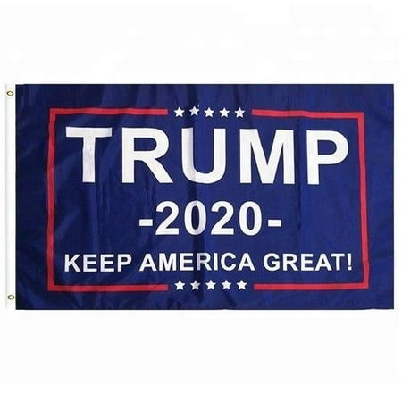 Donald Trump for President 2020 Keep America Great Flag 3x5 Feet with (Best Outdoor American Flag)