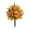 Style C, variant on Fall Pumpkin Artificial Flowers for Outdoors with Ground Stakes, 22 Lifelike Autumn Fake Plant for Garden,Halloween & Thanksgiving Decor, for Porch, Garden, Planters, Patio, Cemetery Decoration