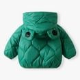 thumbnail image 6 of Baby Boys Winter Coat,Little Boys Girls Puffer Coat Cute Bear Ear Hooded Jackets With Pockets Windproof Down Jacket For Baby Girls Outerwear Coats Winter Clothes 6-9 Months, 6 of 8