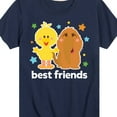 thumbnail image 3 of Sesame Street - Best Friends Big Bird Snuffy - Toddler and Youth Short Sleeve Graphic T-Shirt, 3 of 5