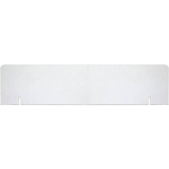 Pacon 9 1/2" x 36" Presentation Board Header White 3761