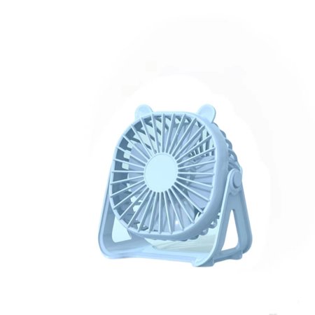 

Egebert Desktop Fan Quiet Brushless Turbine Mini Electric Fan Wall Mounted Usb 3-in-1 Portable Small Electric Fan for Stylish Girl Women Men Indoor Outdoor