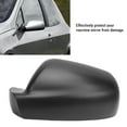 thumbnail image 3 of Black Stylish Scratch Resistant Rear View Side Mirror Cap for 307 2001-2009, 3 of 7