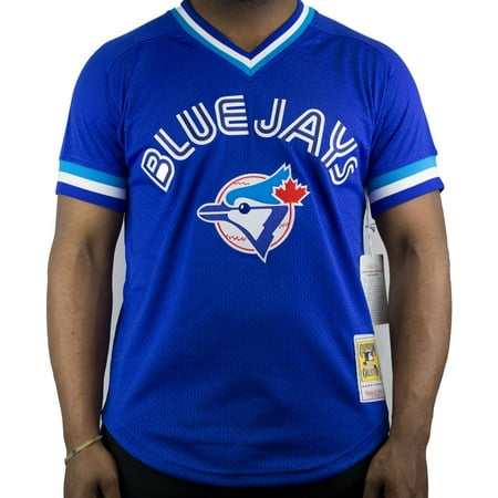 Joe Johnson Jersey - Joe Carter Toronto Blue Jays Mitchell & Ness Authentic 1993 BP Jersey