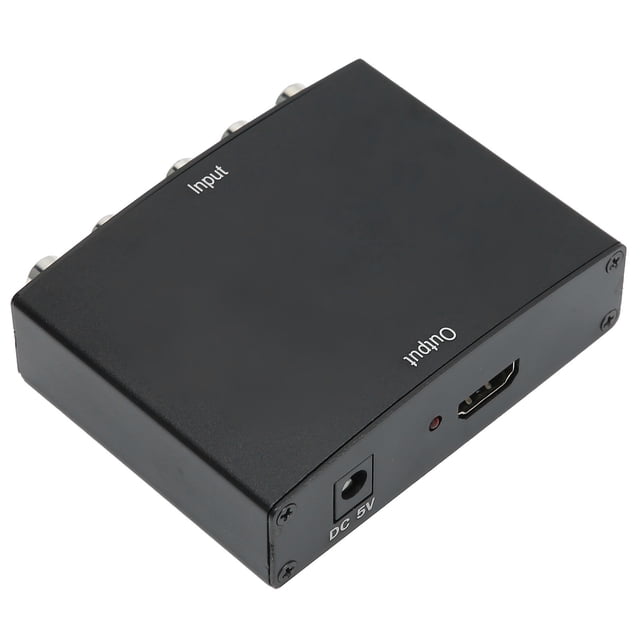 Convertidor de Interfaz Multimedia YPBPR a Vídeo y Audio 1080P Bling Bling