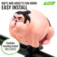 thumbnail image 4 of EVO Hawley Honk Honk Fun Bike Horn Bicycle Honker for Kids and Adults - Sumo, 4 of 8