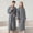 Gray, variant on Microfiber Robe for Men, Luxury Hotel, Spa & Resort Bath Robe. Plush Mens Bathrobe with Pockets Black Xl(XL)