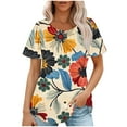 thumbnail image 1 of YUGYXL Womens Summer Shirts Clearance Deals 26 Yellow L, 1 of 6