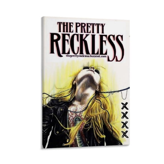The Pretty Reckless (3)(1) Canvas Poster Wall Art Decor Print Picture Paintings for Living Room Bedroom Decoration