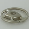 thumbnail image 3 of Volkswagen Steering Wheel Key Chain (Chrome), 3 of 3
