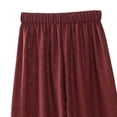 thumbnail image 4 of BUIGTTKLOP Pajamas Pants for Women Elastic High Waisted Lounge Pants Straight Wide Leg Sleep Pants, 4 of 6