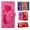 Pink, variant on Flip Wallet Leather Phone Case For iPhone 15 Pro Max 15Plus 14ProMax 14Pro 14Plus 13 Pro Max 13Pro 11 12 Pro Max 13 14 Pro Max Xr Xs Max 7 8 Plus Card Holder Bag Cover