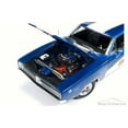 thumbnail image 3 of 1969 Dodge Charger Hawaiian NHRA Funny Car, Blue - Auto World AW231 - 1/18 Scale Diecast Model Toy Car, 3 of 5