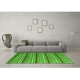 thumbnail image 3 of Ahgly Company Indoor Round Abstract Green Modern Area Rugs, 5' Round, 3 of 4