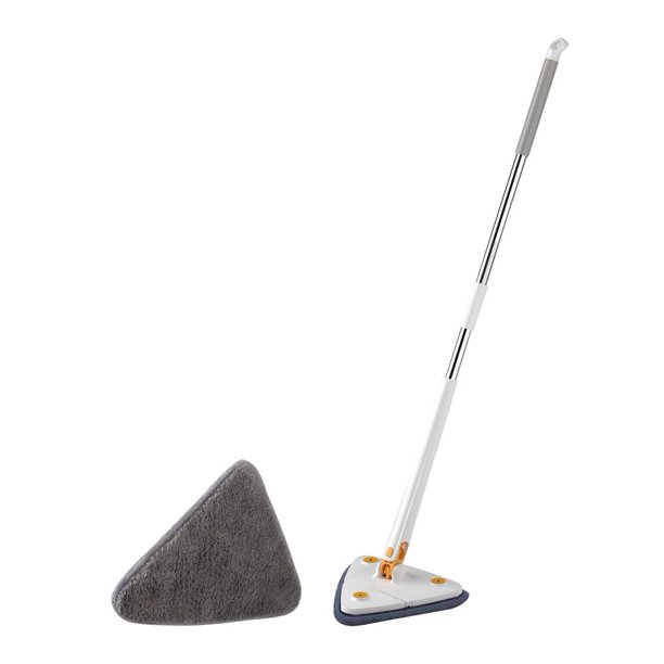 Fregona de limpieza 360 fregona de limpieza de suelo giratoria para el hogar (fregona blanca + 1 paño) Ehuebsd Libre de BPA