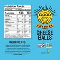 thumbnail image 7 of The Good Crisp Company Gluten Free Cheddar Cheese Puffed Snacks, 2.75 Oz, 7 of 7