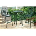 thumbnail image 1 of Bistro Set International Caravan 608287 a la altura de una barra, color verde, 3 unidades, 1 of 4