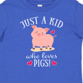 thumbnail image 4 of Inktastic Just a Kid Who Loves Pigs Boys or Girls Baby T-Shirt, 4 of 5