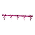 thumbnail image 4 of Kuntesetty Coat Rack Wall Mount 5 Hooks Bow Shaped Coat Hat Hooks for Bags Drawing Room Pink, 4 of 9