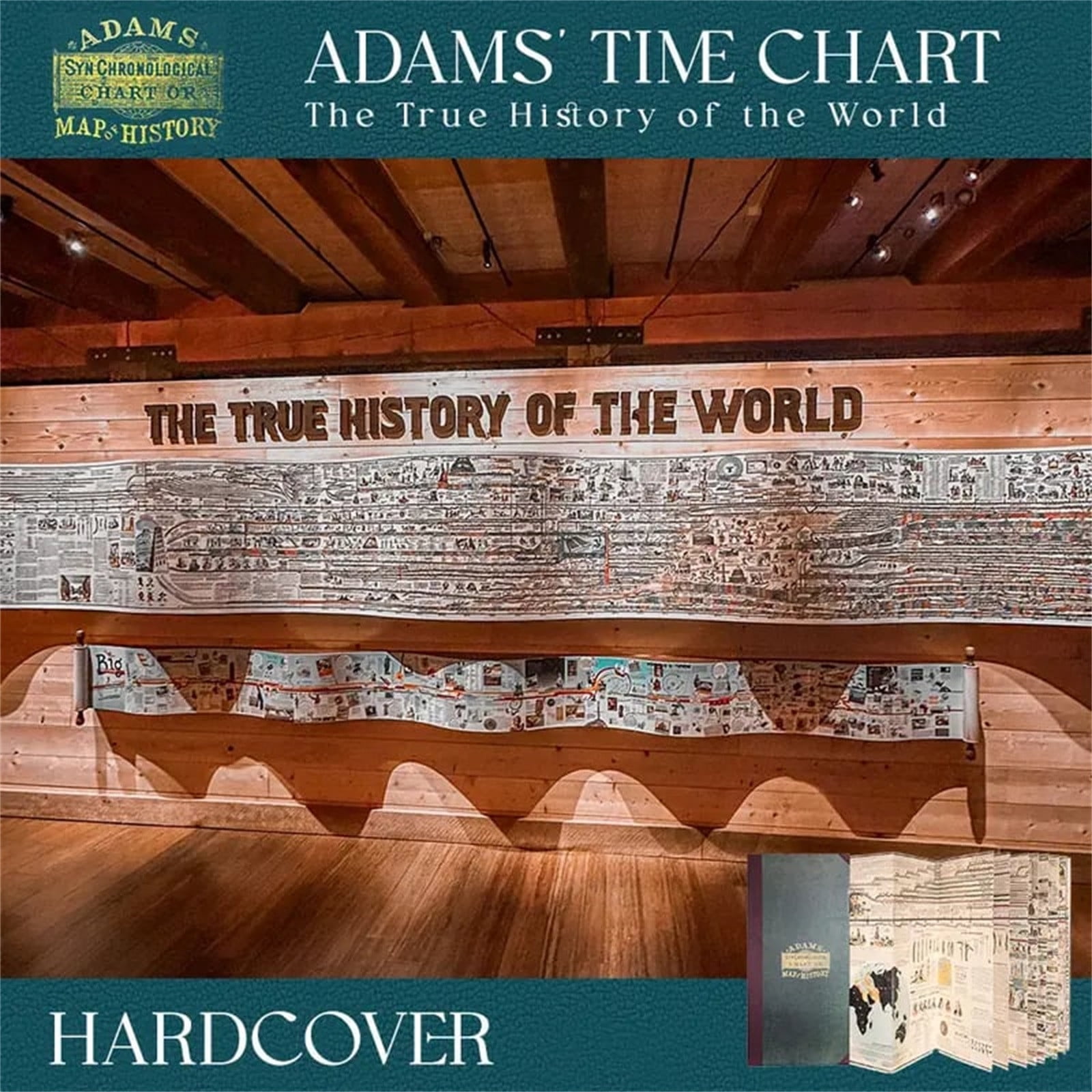 Adams Time Chart 2.0 Version, 50cm Large Size Daily Schedule Planner, Practical Time Management Tool for Home Office & Study Use