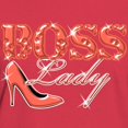thumbnail image 3 of CafePress - Boss Lady Bling T Shirt - Women's Traditional Fit Dark T-Shirt, 3 of 4
