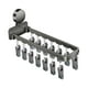 thumbnail image 1 of Colgador para secado de calcetines, colgador de ropa con 14 Clips de secado, colgador de Clips montados en la pared, cesta colgante para ropa interior, 1 of 8
