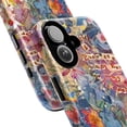 thumbnail image 2 of Floral Collage Phone Case, Artistic Mixed Media with Inspirational Text iPhone Cover, Unique Colorful Botanical and Abstract Design Protective Case for iPhone 16 15 14 13 12 11 Pro Plus Mini, 2 of 6