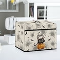 thumbnail image 5 of HELLHERO Cat Spider Web Pattern Sewing Machine Cover with Pockets for Extra Accessories Lightweight Washable Fabric Everyday Uses, 5 of 8