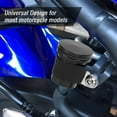 thumbnail image 3 of Réservoir de Liquide de Frein Universel pour Moto 40ml pour YZF R1 R3 R6 R25 R15 R125 600R Z650 Z750 Z800 Z900 Z1000 650 250 250R 300 650R ZX10R, 3 of 7
