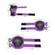 thumbnail image 4 of Almohadillas para muñecas, codos y rodilleras, transpirables y cómodas para montar a caballo y actividades al aire libre. Púrpura, 4 of 9