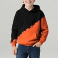 thumbnail image 3 of Posijego Boys Hoodies Spring Casual Long Sleeve Pullover Sweatshirt Lightweight Athletic Hooded Tops Size 4-14 Years, 3 of 7