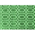 thumbnail image 1 of Ahgly Company Indoor Rectangle Abstract Emerald Green Contemporary Area Rugs, 2' x 3', 1 of 4