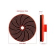 thumbnail image 4 of Integrated Polishing Angle Grinder Disc with 50 100 200 Grit Emery Sanding Discs for Tile Polishing and Metal Trimming Grinding, 4 of 8