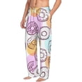 thumbnail image 5 of Cauagu Donuts and Coffee Mens Pajama Pants Sleep & Lounge Pants,PJ Bottoms with Pockets-XX-Large, 5 of 7