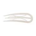 thumbnail image 5 of Unique Bargains 1 Pc Hair Pin U-shaped Hair Accessories 3.94"x1.50" Glossy Beige, 5 of 5