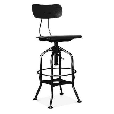 Toledo White Chrome Adjule High Back Bar Chair 25 29 Inch Toledo White Chrome Adjule High Back Bar Chair 25 29 Inch