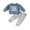 Blue, variant on Bagilaanoe 2PCS Toddler Baby Boy Long Pants Set Letter Print Long Sleeve Sweatshirt Pullover Tops   Drawstring Sweatpants 6M 12M 18M 24M 3T Kids Casual Sweatsuits