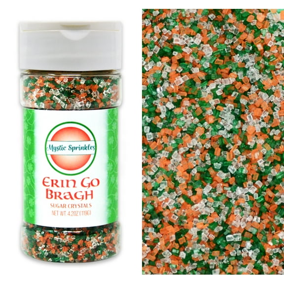 Mystic Sprinkles Erin Go Bragh Sugar Crystals 4.2oz