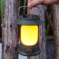 thumbnail image 3 of Injueey Linterna exterior con soporte para carga tipo C y lámparas LED recargables portátiles con carga solar Iluminación y accesorios, 3 of 6
