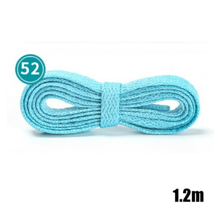 

Casual Sports Shoe Shoelaces Solid Color Korean Style Sneaker Flat Shoelace 52