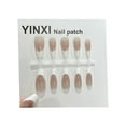 thumbnail image 7 of White Gradient Nail Stickers Short Wear Decoration 30 Tips Designs for Manicure Salon Home Use, 7 of 7