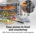 thumbnail image 4 of Hamilton Beach 6-in-1 XL Digital Air Fryer Oven with French Doors, 6-Slice Countertop Oven, Stainless Steel, 4 of 9