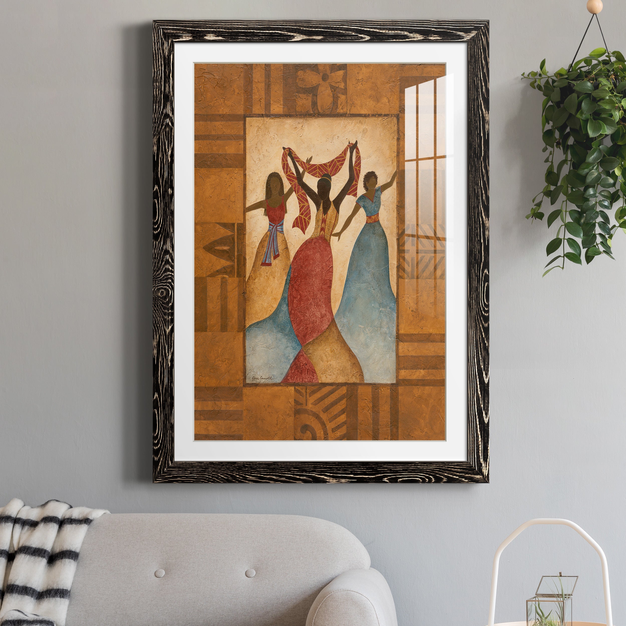 Rhythm - Premium Framed Print - Distressed Barnwood Frame - Ready to Hang