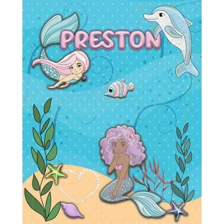 Handwriting Practice 120 Page Mermaid Pals Book Preston: Primary Grades Handwriting Book K-2 (Best Primary Schools In Preston)