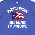 thumbnail image 4 of Inktastic Puerto Rican Awesome Youth T-Shirt, 4 of 5