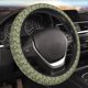 thumbnail image 5 of Balery Tropical Plants Green Fundas elásticas antideslizantes para volante, funda protectora universal para hombre y mujer, 15 pulgadas, accesorios para coche., 5 of 6